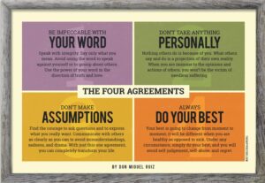 #289: My Take on The Four Agreements by Don Miguel Ruiz | 20-minute brain dump as well.